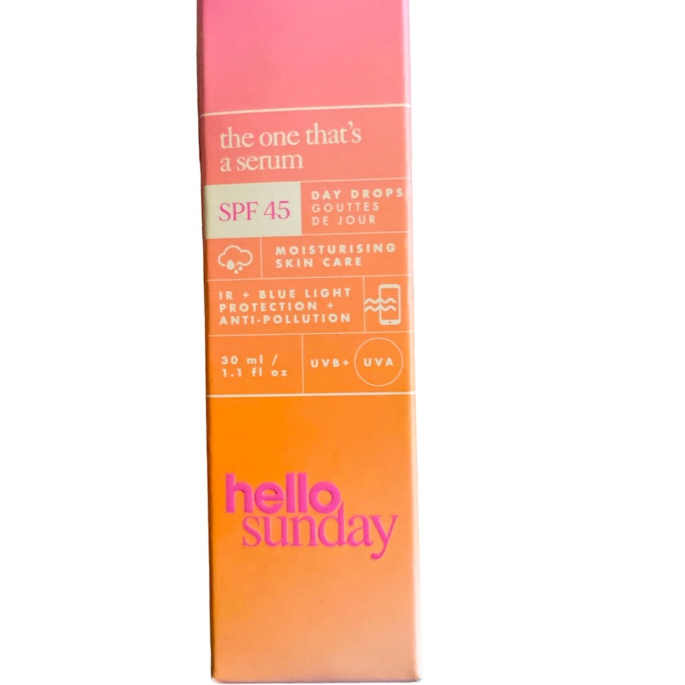 Hello Sunday It’s the One That’s a Serum NIB